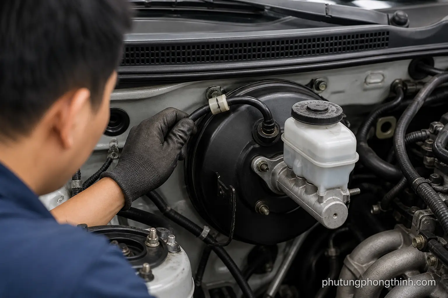 Dấu hiệu rò rỉ chân không bầu trợ lực phanh: 6 cách kiểm tra