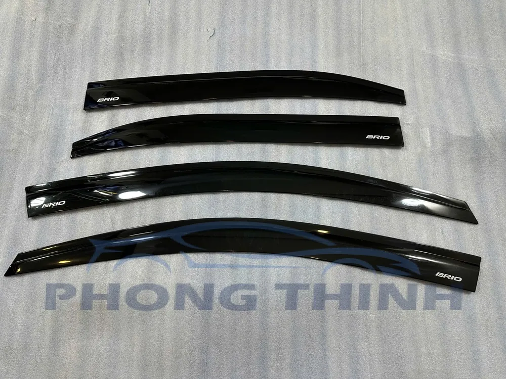 Hình ảnh sản phẩm Bộ vè che mưa Honda Brio phụ kiện lắp thêm