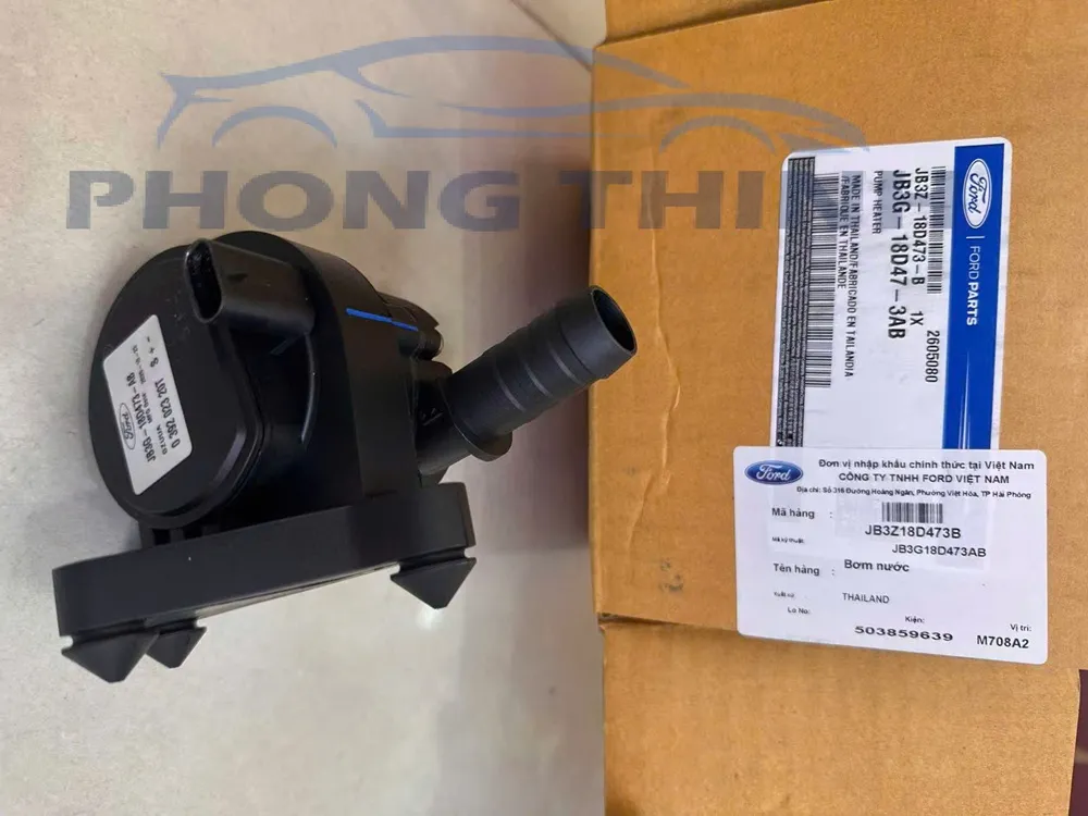 Bơm nước tiếp vận Ford Ranger Everest 2018-2025 2.0 chính hãng JB3Z18D473B