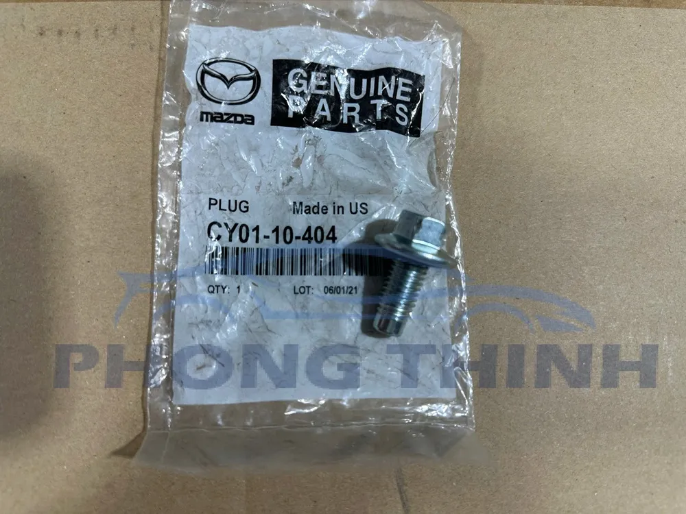 Hình ảnh sản phẩm Bu lông xả dầu máy Mazda CX9 2011-2017 chính hãng CY0110404