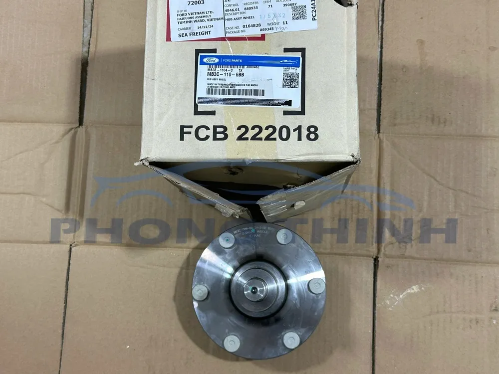 Cụm moay ơ trước Ford Ranger Everest 2022-2025 tay lái phải chính hãng MB3C1106BB