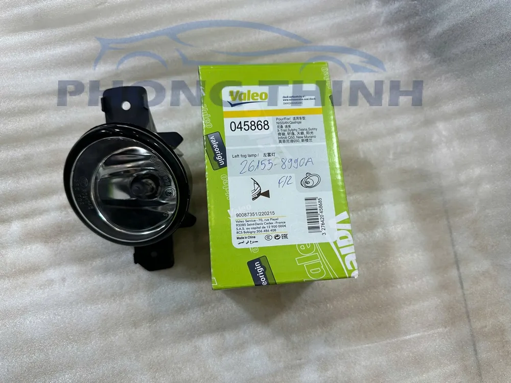 Đèn gầm bên lái LH Nissan Navara 2015-2020 chính hãng Valeo 261558990A
