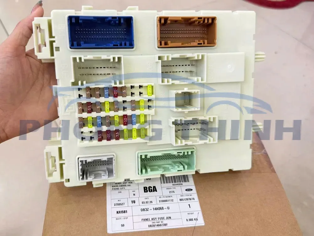 Hộp cầu chì thân xe Ford Ranger 2013-2016 chính hãng DB3Z14A068U