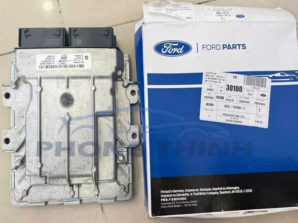 Hộp điều khiển động cơ Ford Ranger Everest 2018-2021 chính hãng JB3Z12A650C