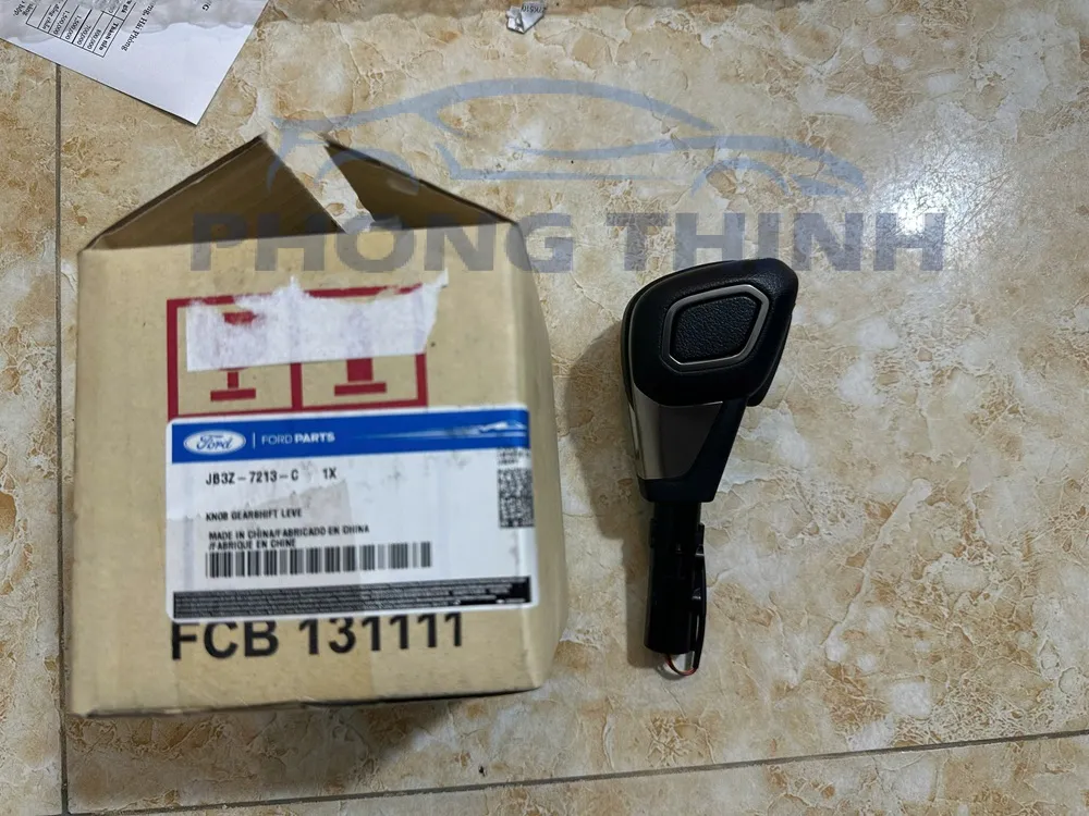 Tay nắm cần số Ford Ranger & Everest 2018-2021 2.0 chính hãng - JB3Z7213C