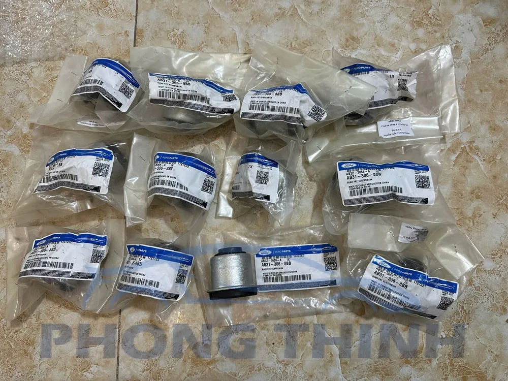 Cao su càng A trên Ford Ranger, Everest & Mazda BT50 2013-2021 chính hãng - AB3Z3068A