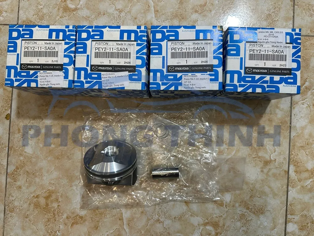 Piston Mazda 3, Mazda 6 & CX5 2.0 chính hãng - PEY211SA0A