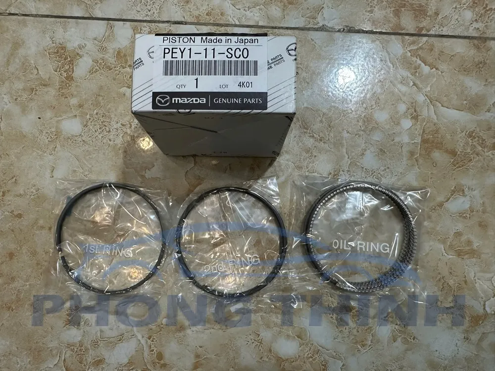 Xéc măng Mazda 3, Mazda 6 & CX5 2.0 chính hãng - PEY111SC0